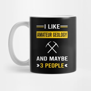 3 People Amateur Geology Geologist Rockhounding Rockhound Rock Collecting Rocks Mug